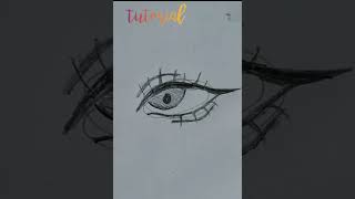 Eye tutorial 👁️💫 #phonk #remix #asmr #drawing #anime #blackpinkdrawing #eyetutorial #sketching 💌💙🍻🦋✨