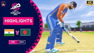 SUPER OVER DRAMA 😱😮 | India vs Bangladesh Match Highlights | IND vs BAN T20 World Cup 2024 |