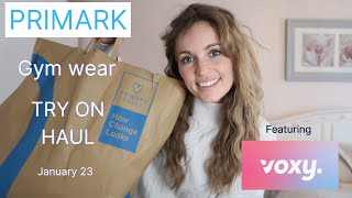 Primark try on haul ~ Gym Wear ~ ft Voxy gifted