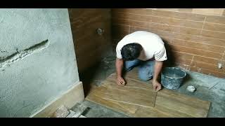 paano mag tiles sa bathroom gamit ng 30×60 na tiles