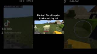 Placing 1 Block Everyday in Minecraft Day 128