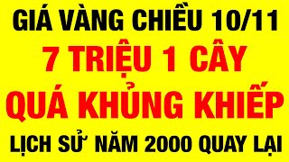 Giá vàng 9999 mới nhất chiều ngày 10/11/2024 / giá vàng hôm nay / giá vàng 9999 / giá vàng 9999 mới