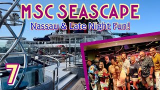 MSC Seascape: Exploring Nassau, Butcher's Cut, & late night fun! | PART 7, September 2023