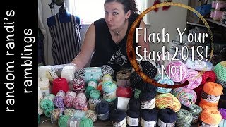 Flash Your Stash 2018 #1: Spring Cleaning Craft Room Organization | Knit Crochet Fiber Arts