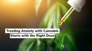 Treating Anxiety with Cannabis Starts with the Right Dose | Discover Marijjuana