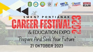 Career Festival & Education Expo 2023 SMK Negeri 7 Pontianak