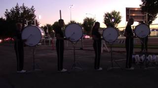 Timpview Drumline 2015-BYU Lot