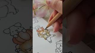 #coloring #coloringtutorial #cardmaking #cardmaker #handmadecards #luminance @CARANDACHEcom #fyp