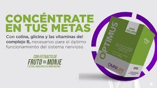 OPTIMUS OMNILIFE 🧠 Nutrición cerebral ¿Qué es, para que sirve, beneficios, componentes, como usar?