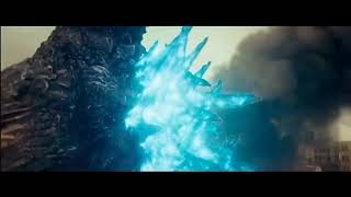 Godzilla Minus One Atomic Breath but with vine booms