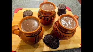 ATOLE DE OREO / Con pocos ingredientes y muy fàcil de preparar