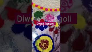 Diwali Rangoli made by me🎆🪔🎇 #shorts #shortvideo #shortsviral #diwali #diwalispecial