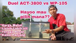 Pompa kolam Low watt Hemat Listrik Yamano ACT 3800 vs yamano WP 105