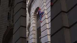 Spider-Man Real Life Wall Climb