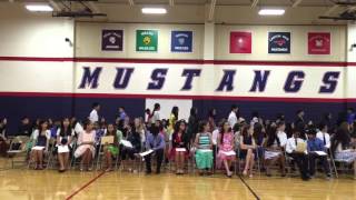 NJHS ceremony - CVMS