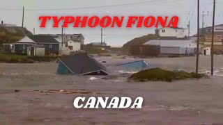 Canada typhoon Fiona