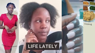 Weekend Vlog | Natural Hair Problems, Cook & Clean with Me | New Vlog Intro