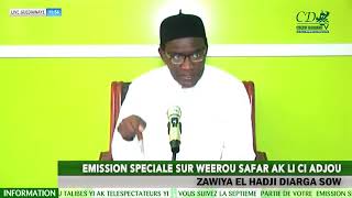 WEEROU SAFAR AK LI CI ADJOU PAR IMAM MOUSSA GUEYE