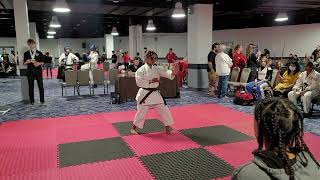 Siam competing in kata