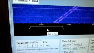 Strange 4700+ -4443 khz Frequency Sweep 1/7/13 03:30z