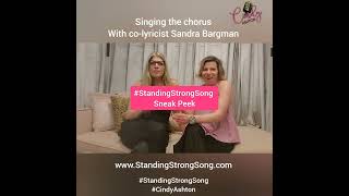 Sneak peek if Standing Strong chorus