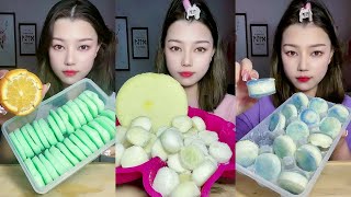 ASMR MUKBANG ICE EATING CRUNCHY SOUNDS 241