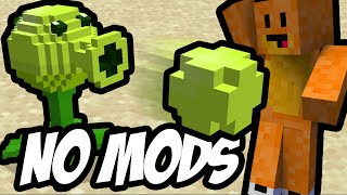 Játszottam a Plants VS Zombies-zal a Minecraftban!