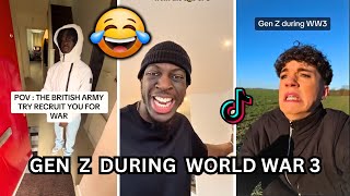 ENGLAND VS RUSSIA FUNNIEST  WAR TIKTOK MEMES😂😂💔 | GEN Z CAN'T GO TO WAR | WW3 MEMES