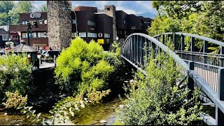 a virtual tour of the main strip of Gatlinburg TN