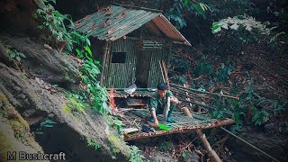 10 Days of Survival, Catching Fish and Cooking, Bushcraft SHELTER / EP.4