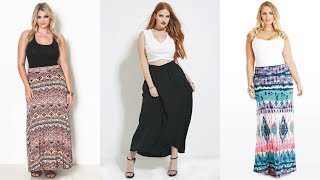 Stunning Plus Size Maxi Skirts With New Style