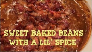 BAKED BEANS |SWEET & SPICY | QUICK, EASY & DELICIOUSNESS