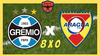 GREMIO 8X0 ARAGUA - 8 FORA O BAILE