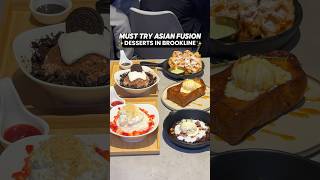 Must try Asian fusion desserts in Brookline (Oasit’s Sweets) #foodie #boston