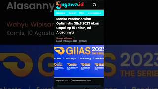 GIIAS 2023 mengusung tema "Future Now" representasi untuk masa depan industri otomotif Indonesia