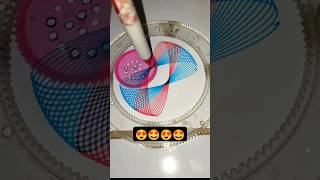 ASMR Sound & Spirograph Magic | Relaxing Viral Shorts 1e #asmr #art #shorts #viralshorts