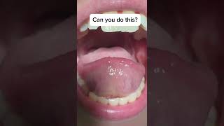 Can you do this ? #wow #tongue #thingstodo #this #shorts