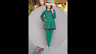 #latest beautiful summer dress design.ideas 2023#lawn frock design ideas#youtubeshorts