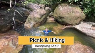 Cool Fresh River Picnic and Hiking Batu Lintang Waterfall, Sadir // Air Sungai Jernih Sadir Padawan