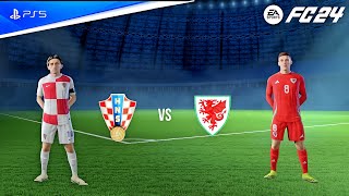 FC 24 - Croatia vs Wales | International Friendly Full Match Gameplay | PS5™  [FHD]