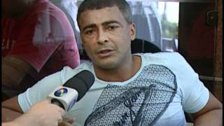 Em entrevista, Romário comenta sobre a carreira 22-05-12