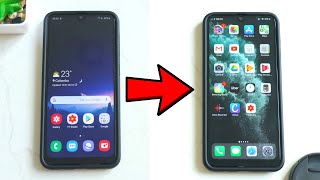 Turn your Android Phone into an iPhone 11 Pro