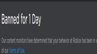 MY ROBLOX ACCOUNT GOT BANNED...