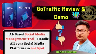 Honest Gotraffic Review and Demo | Don't ⛔miss this awesome 🎁Bonus🎁 Bundle