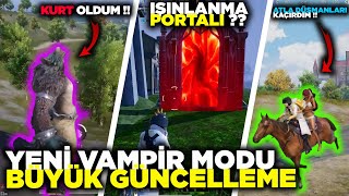 YENİ VAMPİR MODU VE KURT MODU GELDİ !! 😱#PUBGMNextStarProgram #PUBGMOBILE #PUBGMOBILEC7S20