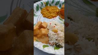 Indian Vegetarian food plate #shorts #youtubeshorts #food #indian