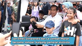 Jan Ethes Srinarendra dan La Lembah Manah bersama Jomowi, kunjungi pameran alutsista