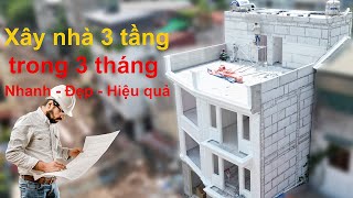 Giải pháp nhà khung thép kết hợp với bê tông khí chưng áp và công trình hoàn thiện thực tế.