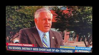 Dr. Jeck Addresses Teacher Shortage on MSNBC