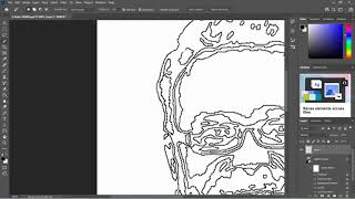 Project #2   Inspecting Line Image for Contiguous Regions in Photoshop